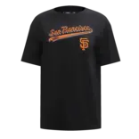 Pro Standard PS SF Giants Script Tail BF Tee Black