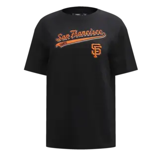 Pro Standard PS SF Giants Script Tail BF Tee Black