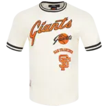 Pro Standard PS SF Giants Retro Classic DK Tee Eggshell/Black