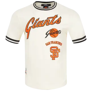 Pro Standard PS SF Giants Retro Classic DK Tee Eggshell/Black