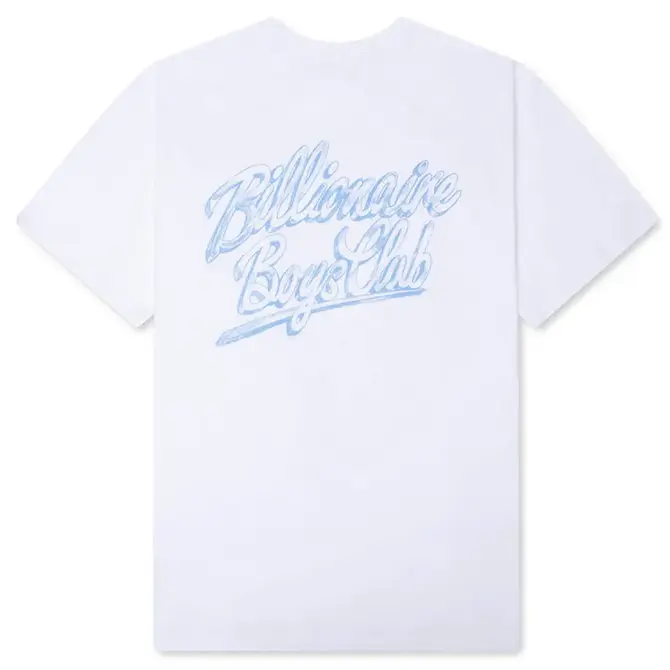 Billionaire Boys Club BBC Helmet Sketch SS Tee White