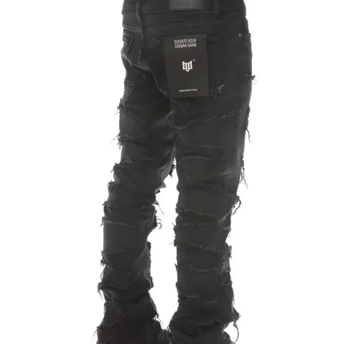 Stylo Stylo SNK Stacked Flare Black