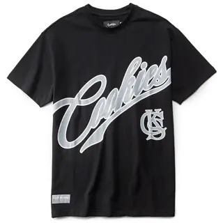 Cookies Cookes Intermurals Chest Logo SS Knit Black