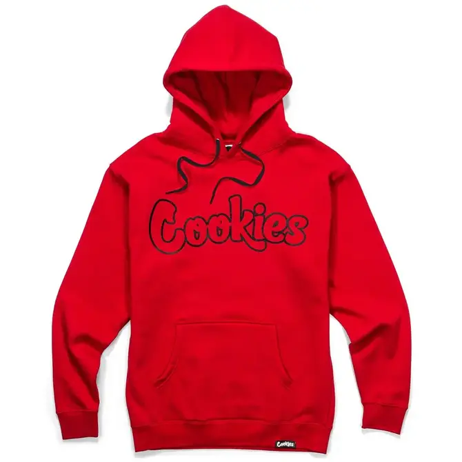Cookies Cookies Original Mint Outline Hoodie Red/Black