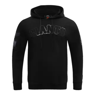 Pro Standard PS SF Giants Triple Black Logo Hoody Black