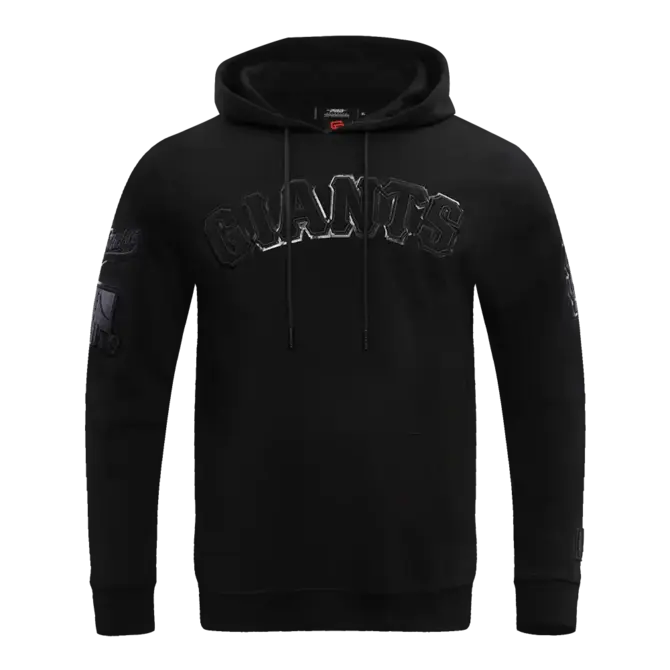 Pro Standard PS SF Giants Triple Black Logo Hoody Black