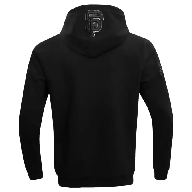 Pro Standard PS SF Giants Triple Black Logo Hoody Black