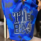 FRESH The Bay Hoop Short Blue Camo/Navy Logo