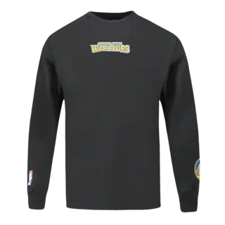 Pro Standard PS GS Warriors Wingspan Drp Shoulder LS Black