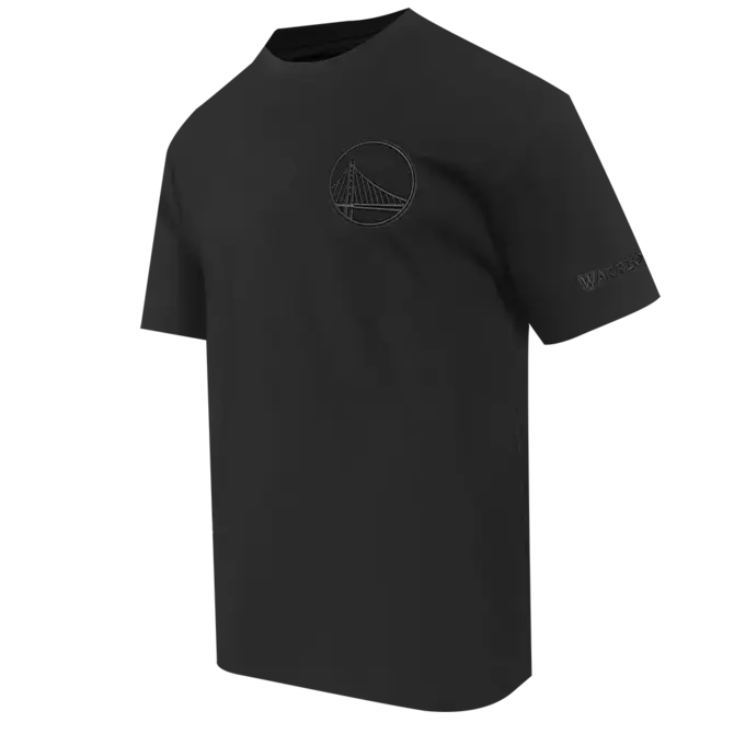 Pro Standard PS GS Warriors Neutral Drop Shoulder Tee Black