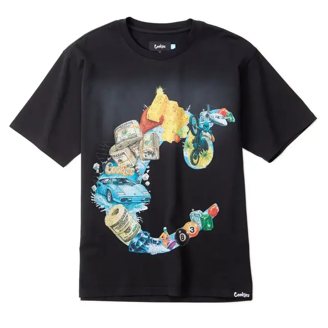 Cookies Cookies New Money Big C SS Knit Black