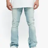 Valabasas Valabasas Mr.Stacked Light Wash Blue