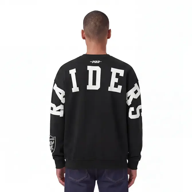 Pro Standard PS LV Raiders Wingspan Drp Crewneck Black