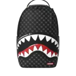 Sprayground Sprayground Sharks in Paris WTF Bubbly Black Check DLXSV Backpack