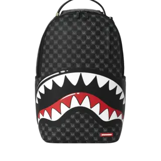 Sprayground Sprayground Sharks in Paris WTF Bubbly Black Check DLXSV Backpack