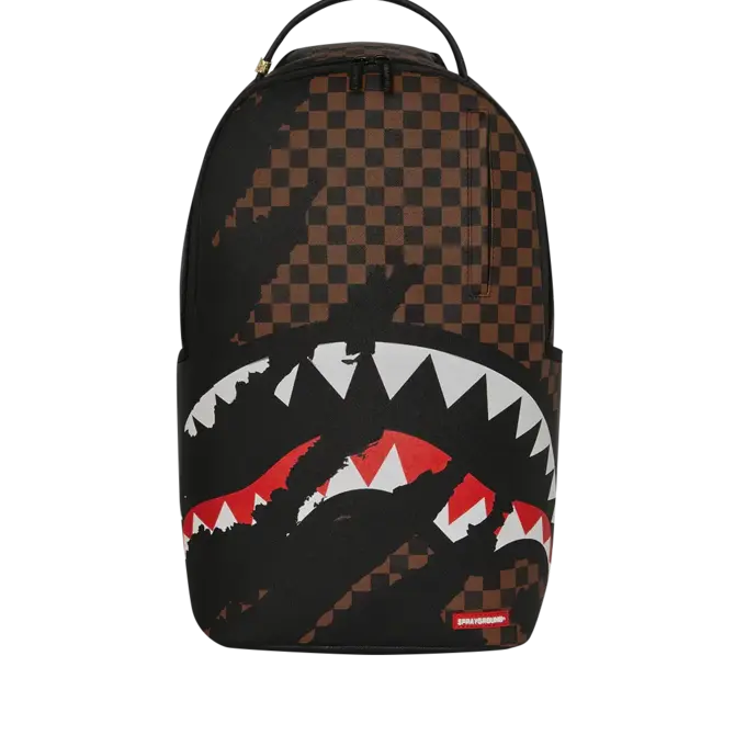 Sprayground Sprayground Claw Tear Check DLXSV Backpack