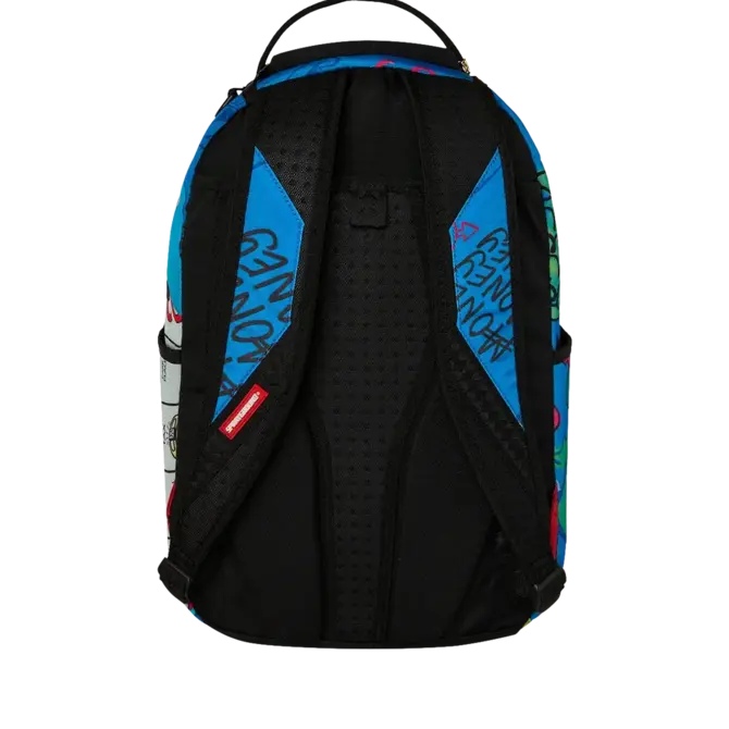Sprayground Sprayground Monopoly Blue Tear Through DLXSR Backpack