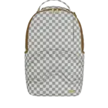 Sprayground Sprayground Embossed Check Brown DLXSV Backpack