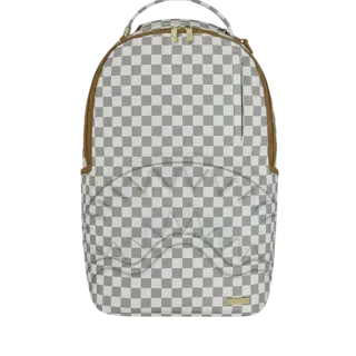 Sprayground Sprayground Embossed Check Brown DLXSV Backpack