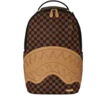 Sprayground Sprayground Embossed Check Brown DLXSV Backpack