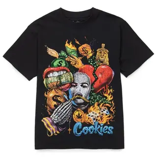 Cookies Cookies Collage Premium SS Tee Black