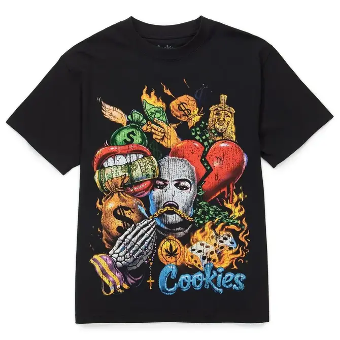 Cookies Cookies Collage Premium SS Tee Black