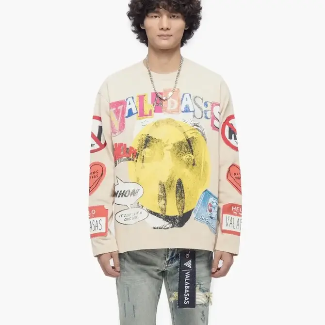 Valabasas Valabasas My Name Is Cream Tee Cream