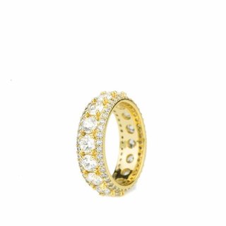 Goldgods King Diamond Ring Gold