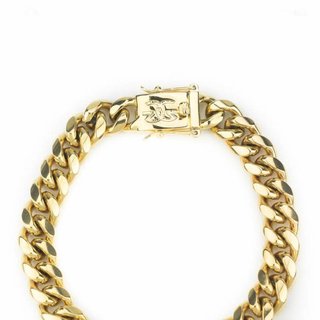 The Gold Gods GoldGods 10mm Miami Cuban Bracelet Gold