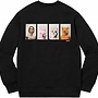 Supreme Ahh Youth Crewneck Black L