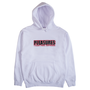 FEEL MY FACE APPLIQUÉ HOODY (WHITE)