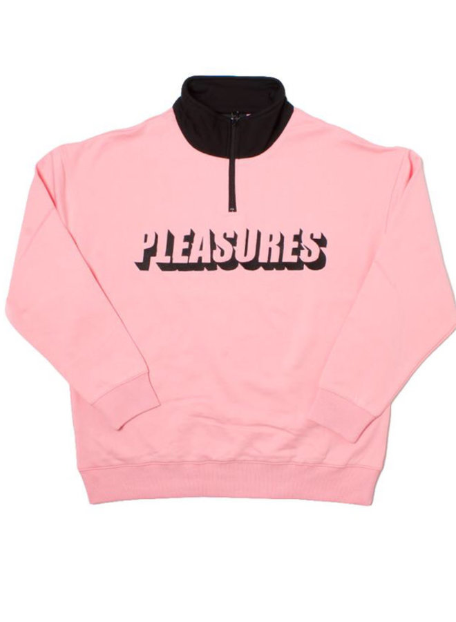 Pleasures Harvard Embroidered Quarter Zip