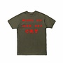 WAKE UP T-SHIRT MILITARY GREEN