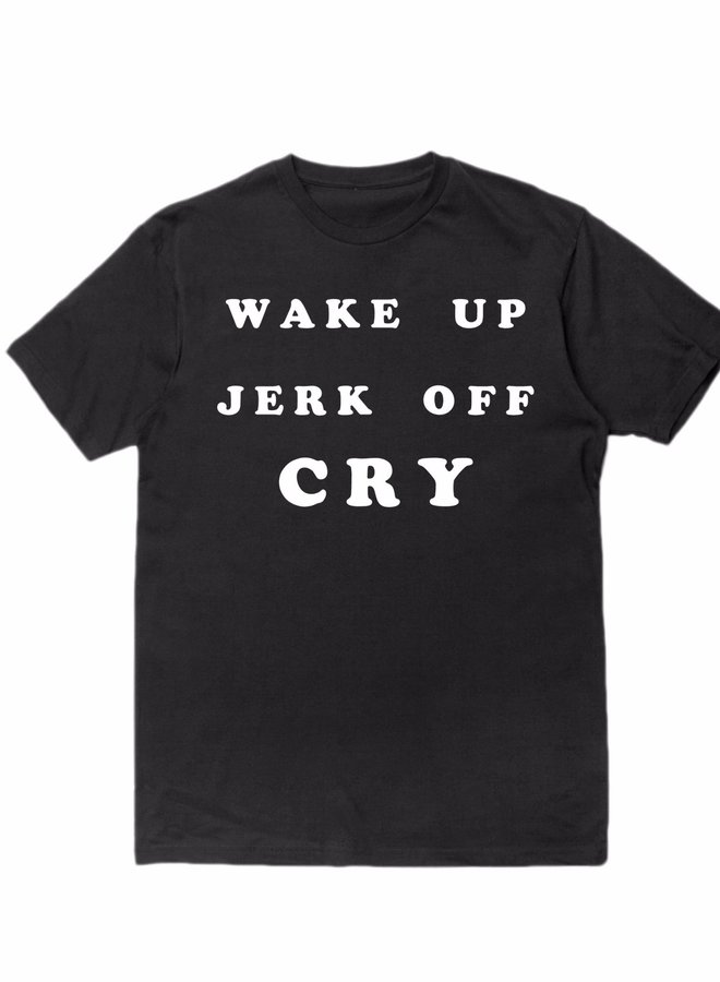 WAKE UP T-SHIRT BLACK