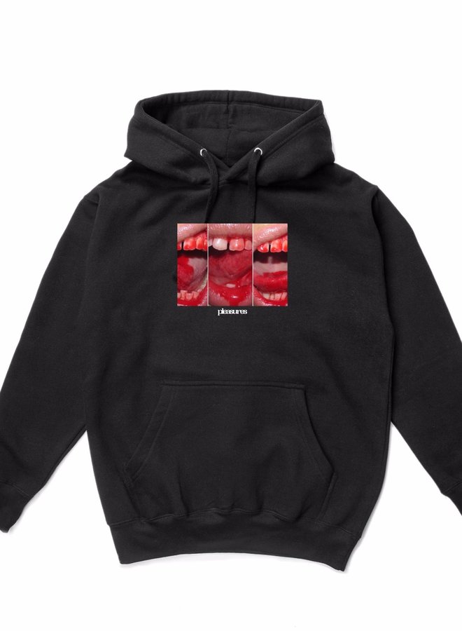 MOUTH OFF HOODY BLACK