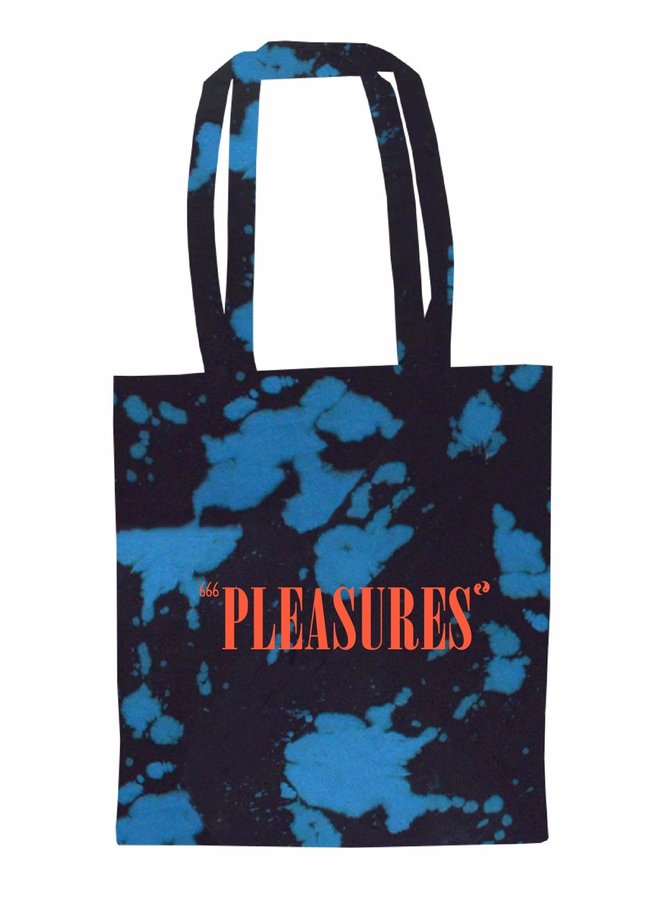 WAVY TOTE BAG BLACK