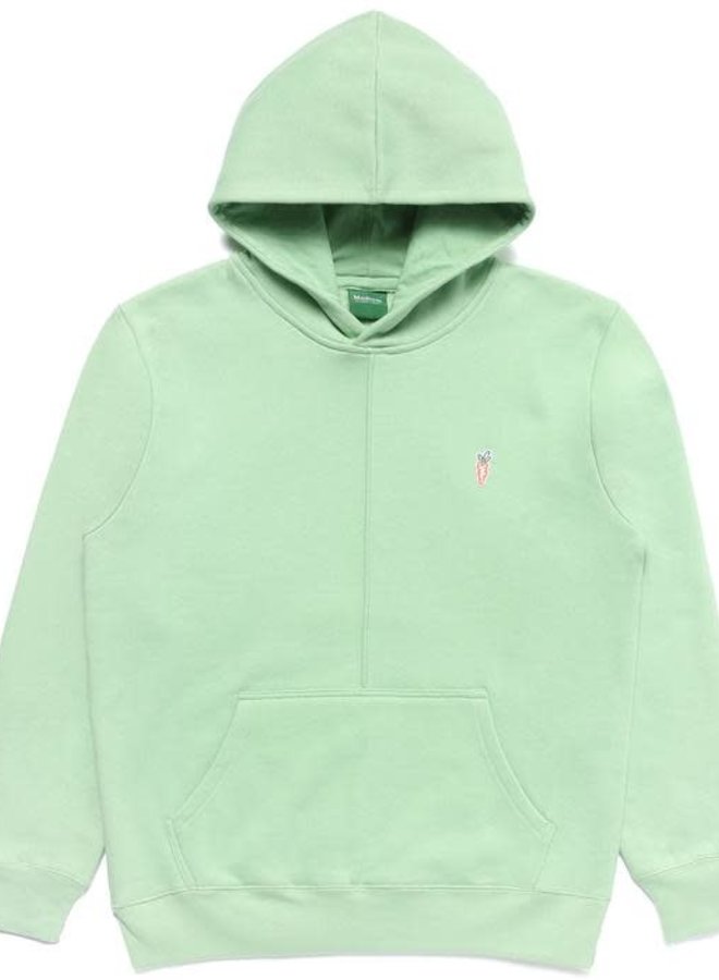SIGNATURE CARROT PATCH HOODIE SAGE GREEN