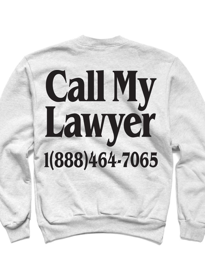 LEGAL SERVICES CREWNECK GREY