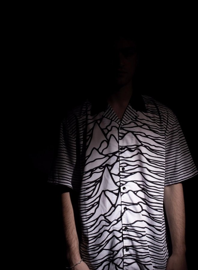WAVES S/S BUTTON DOWN
