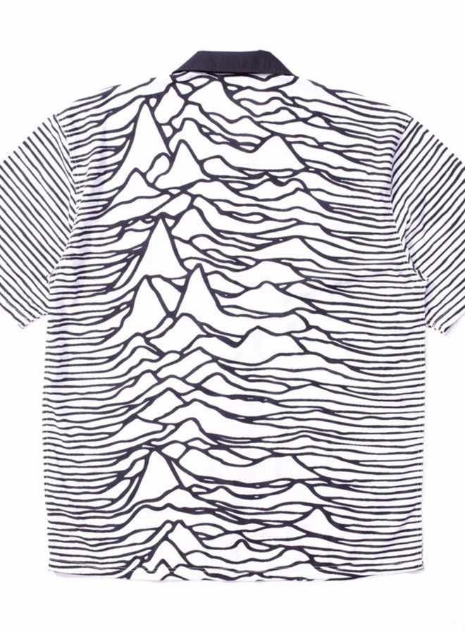 WAVES S/S BUTTON DOWN