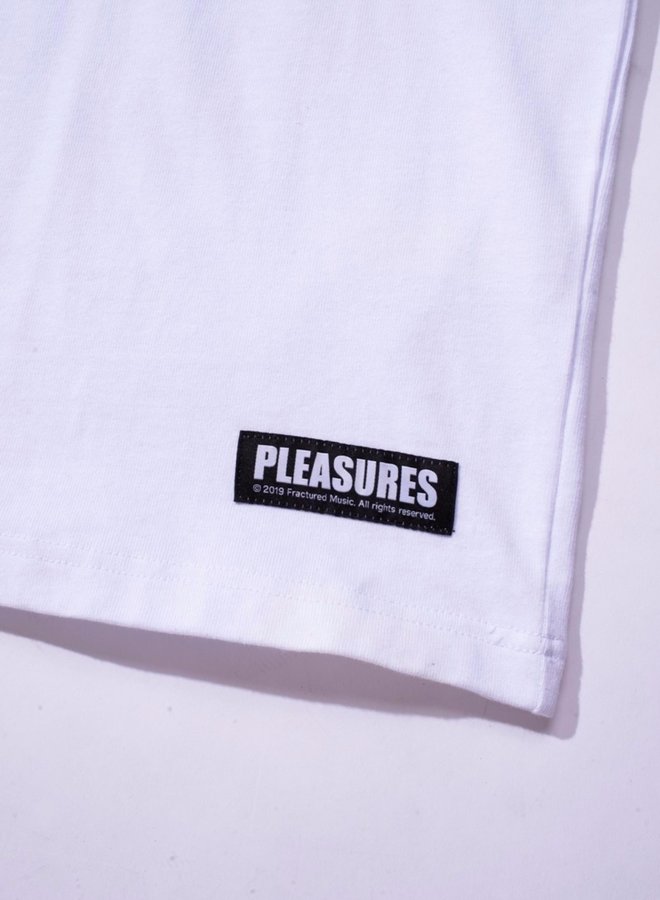 SHADOW PLAY EMBROIDERED PREMIUM WHITE T-SHIRT