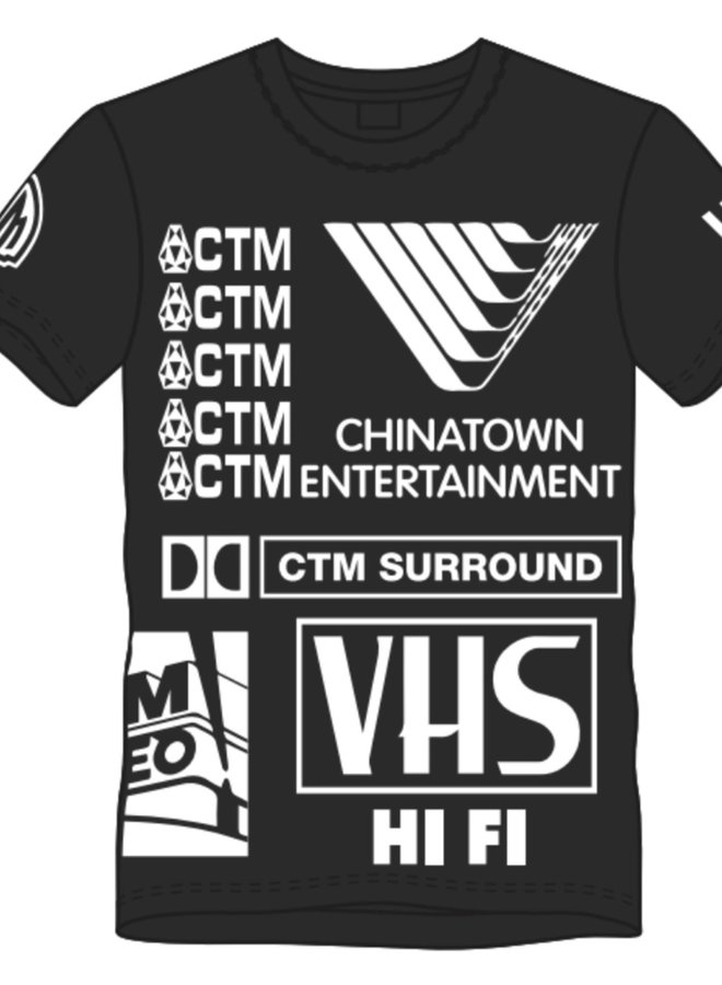 ENTERTAINMENT T-SHIRT (BLACK)