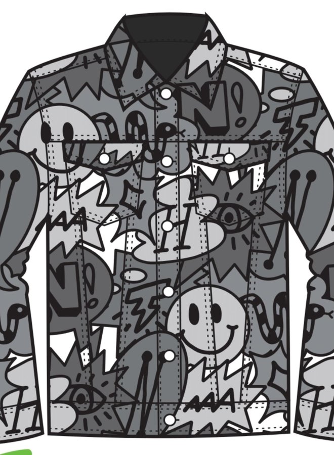 SPEECH BUBBLE DENIM JACKET