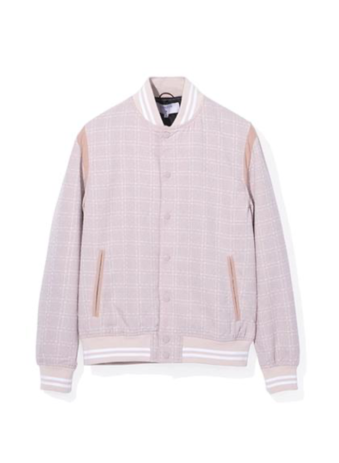 Pink Varsity Jacket