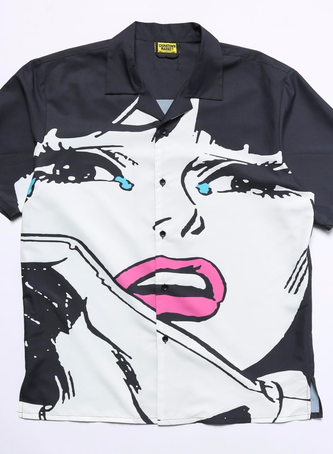 CRY SS BUTTON UP