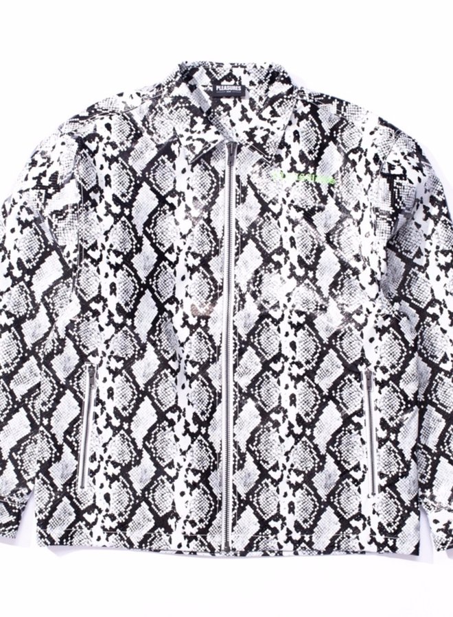 RAIL SNAKESKIN WORK JACKET