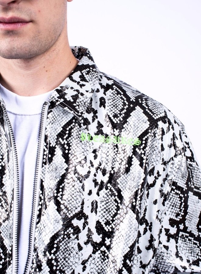 RAIL SNAKESKIN WORK JACKET