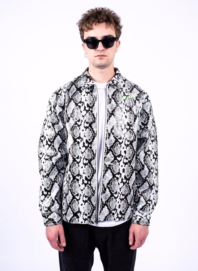 RAIL SNAKESKIN WORK JACKET