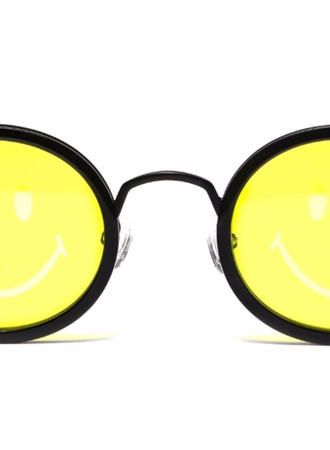 SMILEY AKILA SUNGLASSES YELLOW