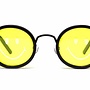 SMILEY AKILA SUNGLASSES YELLOW